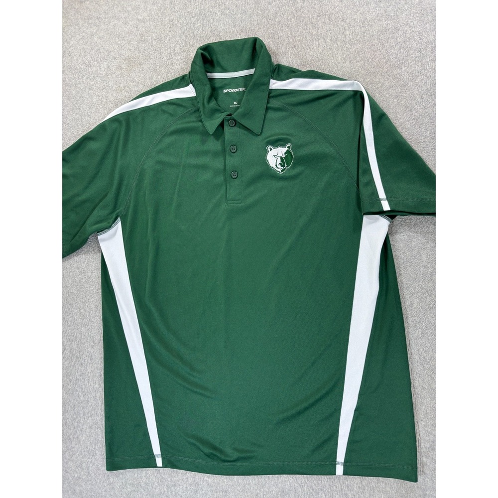 Baylor Bears Stitched Logo Campus Short‎ Sleeve Polo Shirt (Men's XL) Green